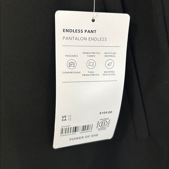 Athleta Endless Pants Black - Picture 7 of 10